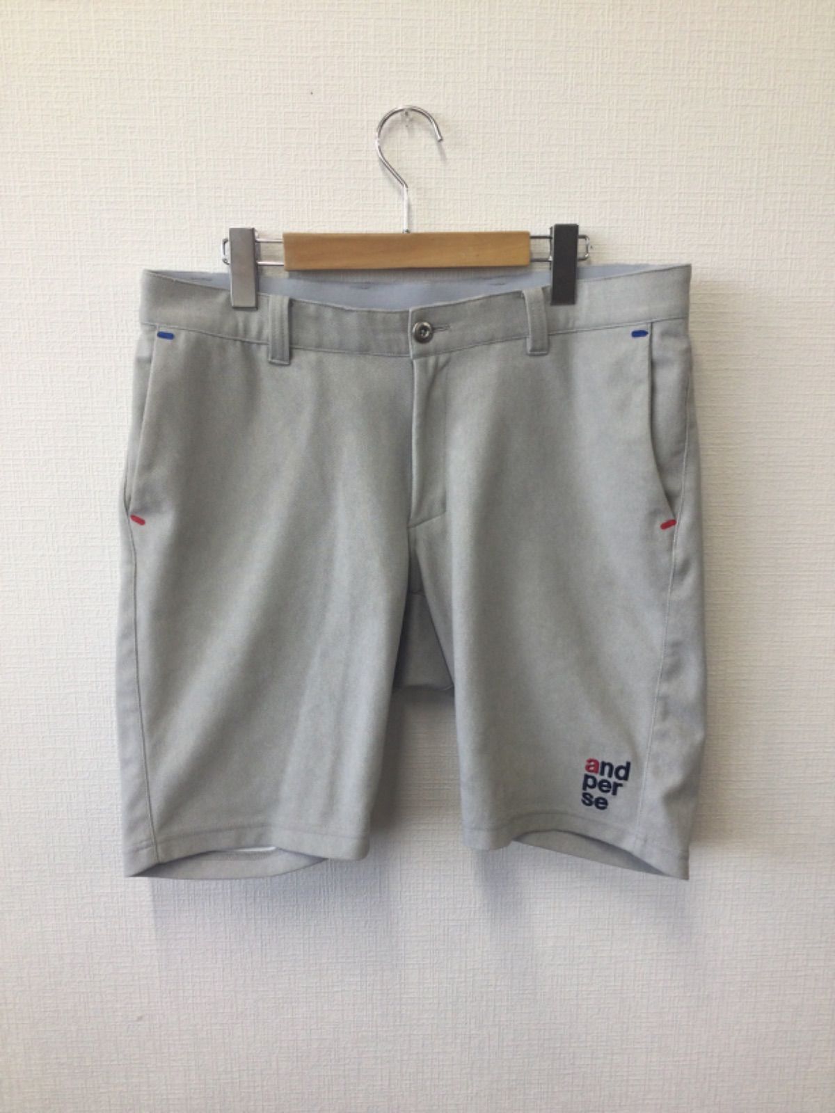 アンパシィ　and per se ハーフパンツ and per se（アンパスィ） ショートパンツ ゴルフ ゴルフウェア メンズ