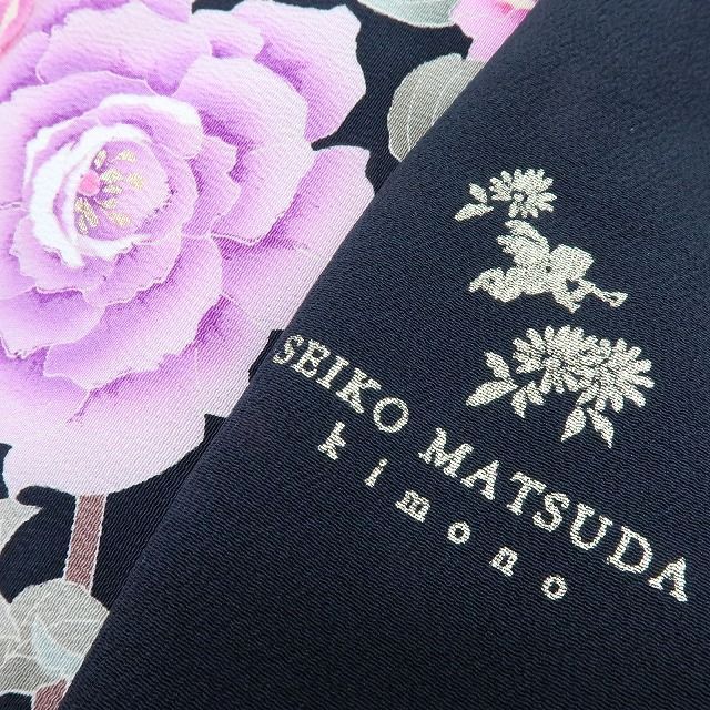 百華❀Y4313◇SEIKO MATSUDA 松田聖子 金糸刺繡 手縫い仕立て 薔薇