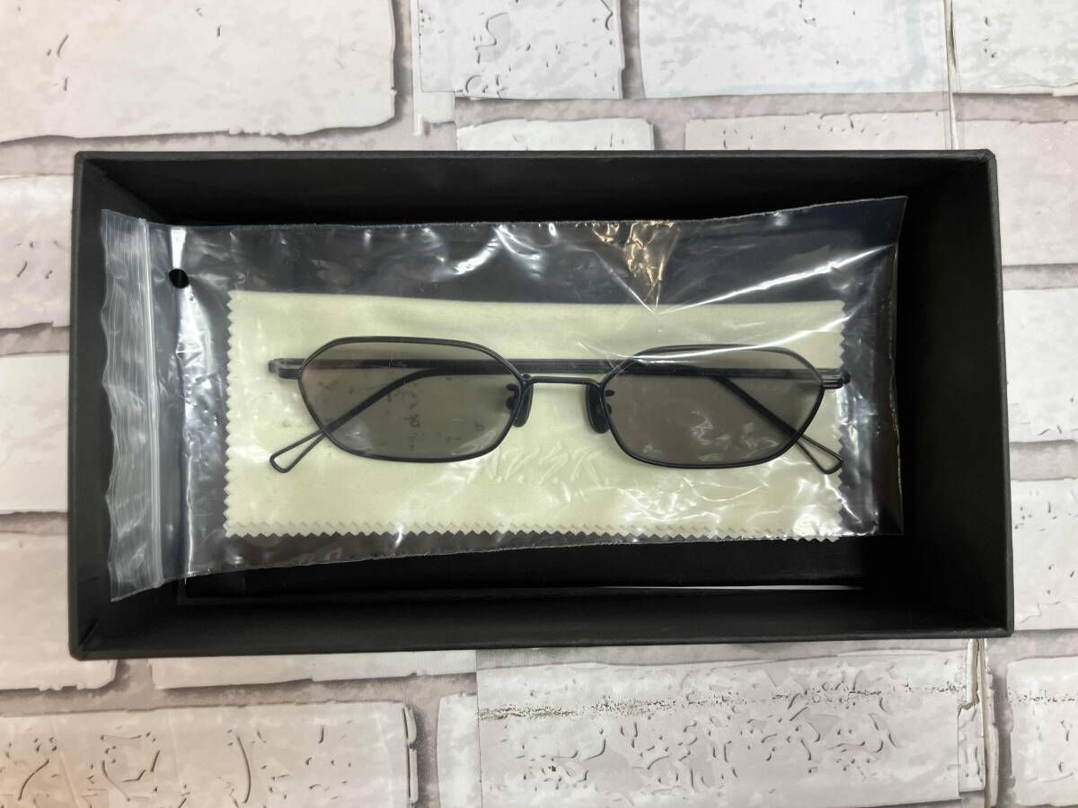 ADSR エーディーエスアール サングラス JASON 01 Lt.Gray ブラック