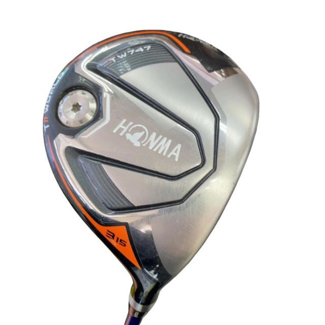 本間ゴルフ TOUR WORLD TW 747 3 W フェアウェイウッド FW 特注シャフト フレックスS メンズ 男性用 右利き 右用 Cランク ゴルフクラブ