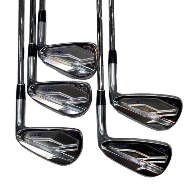 中古】 ダンロップ SRIXON ZX7 6S アイアンセット IR 純正特注シャフト