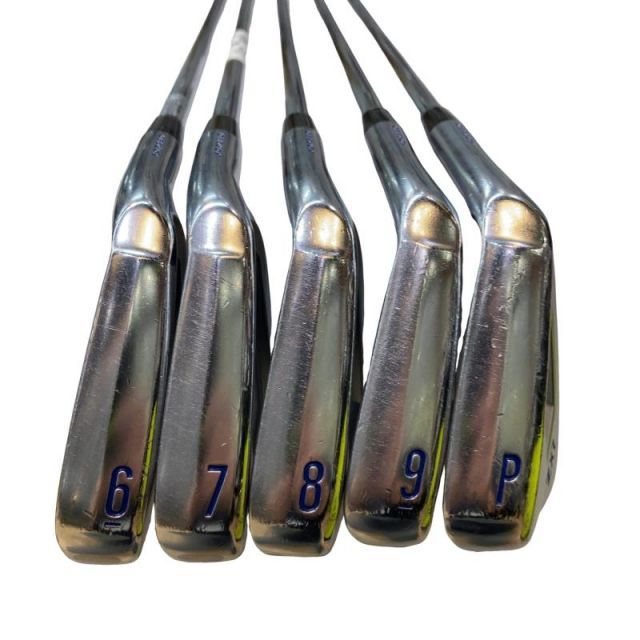中古】 ダンロップ SRIXON ZX7 6S アイアンセット IR 純正特注シャフト