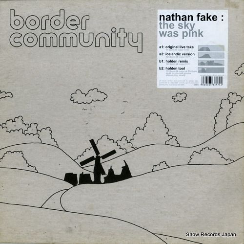 レコード ネイサン フェイク the sky was pink 06 BC