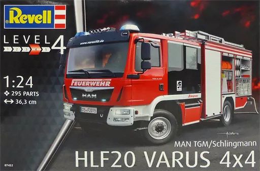 プラモデル 1 24 シュリングマン HLF 20 VARUS 4 07452