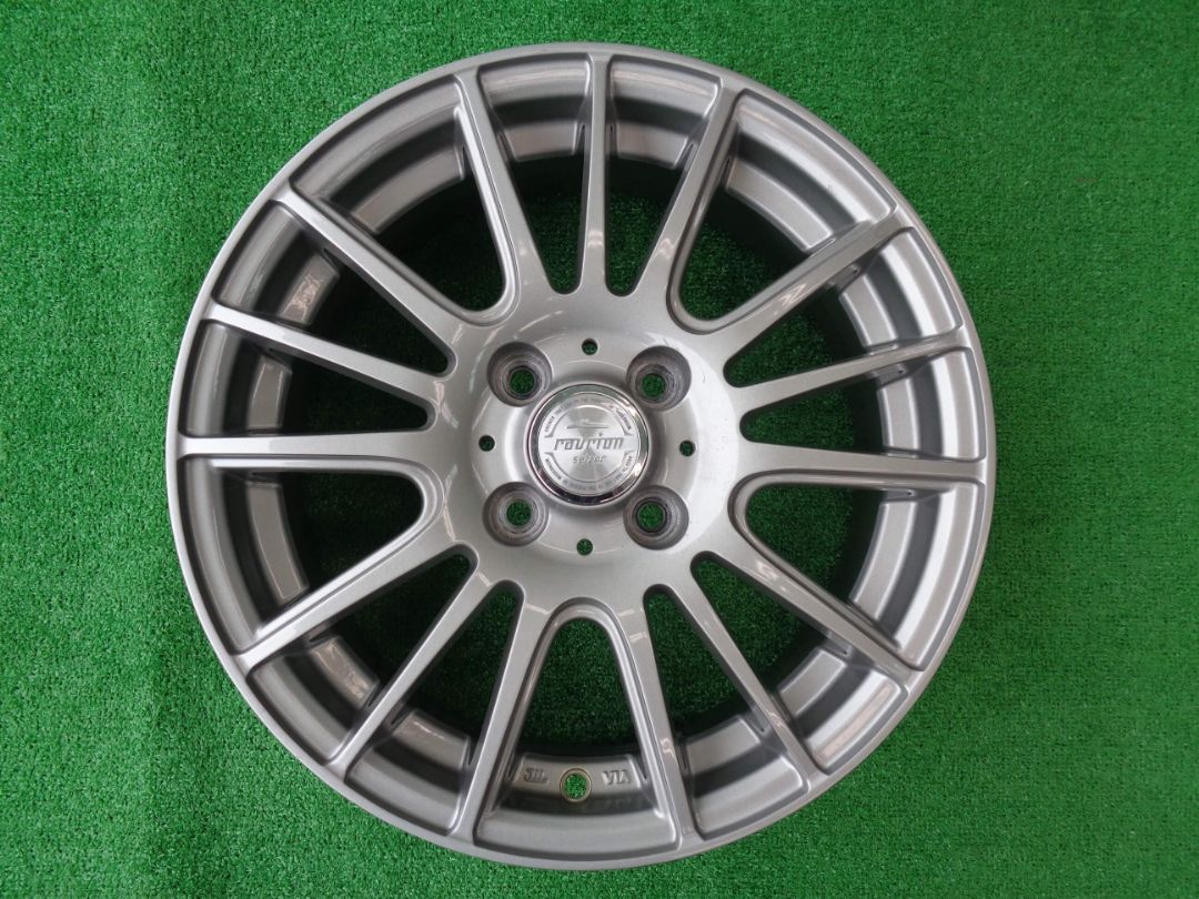 5 J 15インチ 4 H 100 42 ラブリオン セルザー ホイール 4本 ノートなどに♪