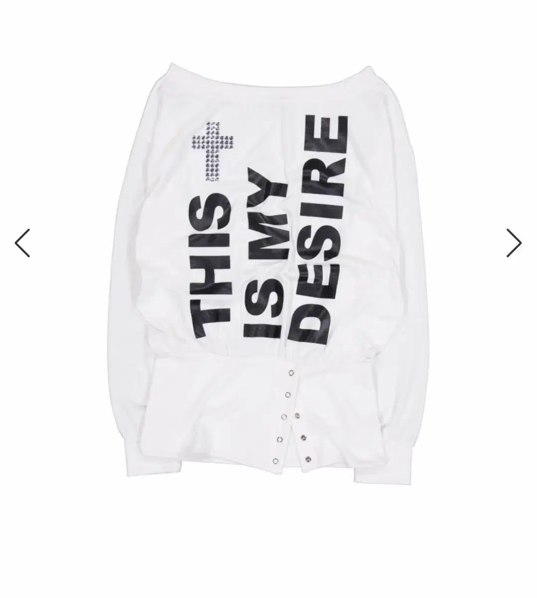 セットアップエクス BOLD LETTERING LOOSE TOP 【公式通販】