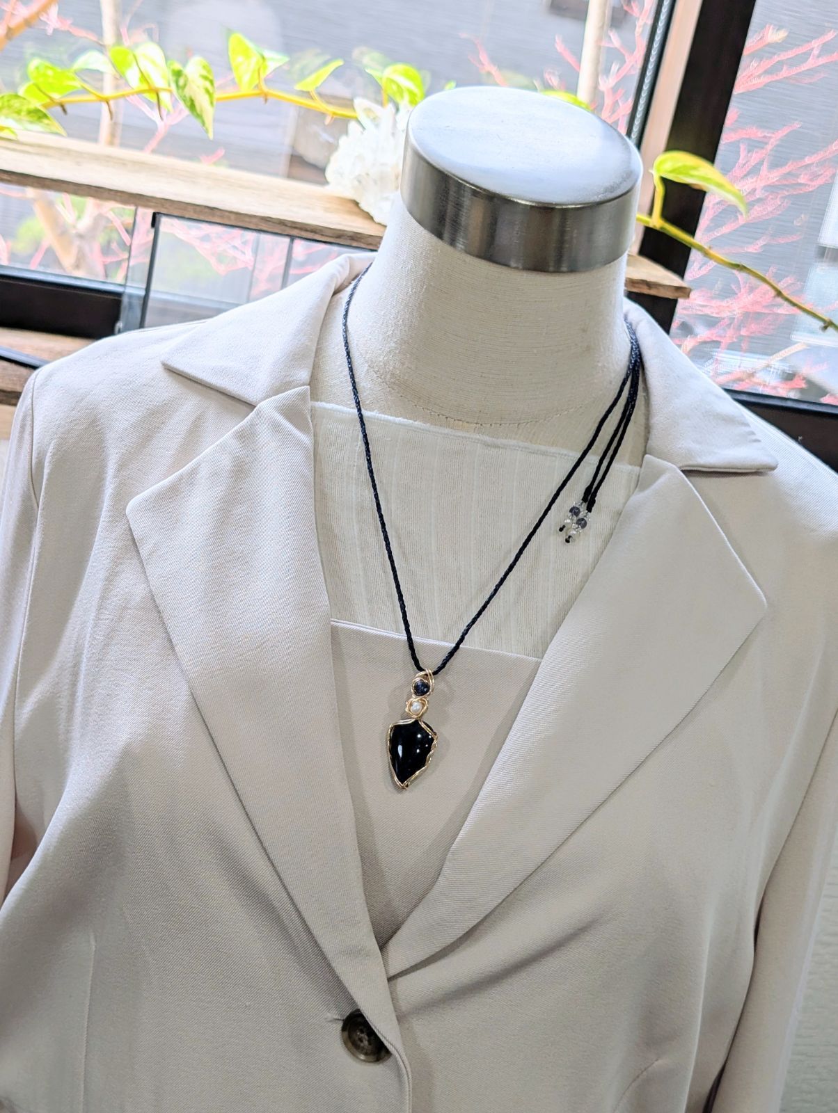 502 天然石ネックレス