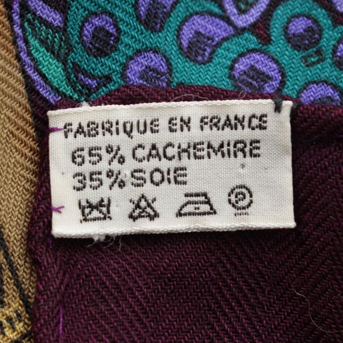 ストール パープル系