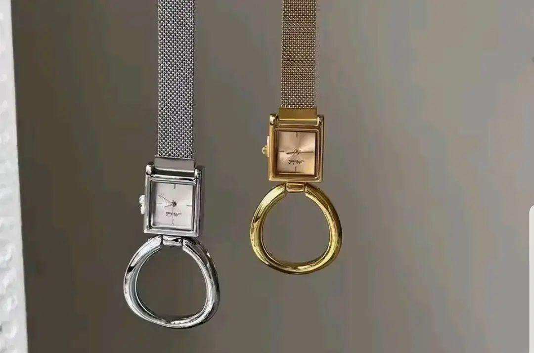 レディース デザイン メタル 麻 マグネティック 時計