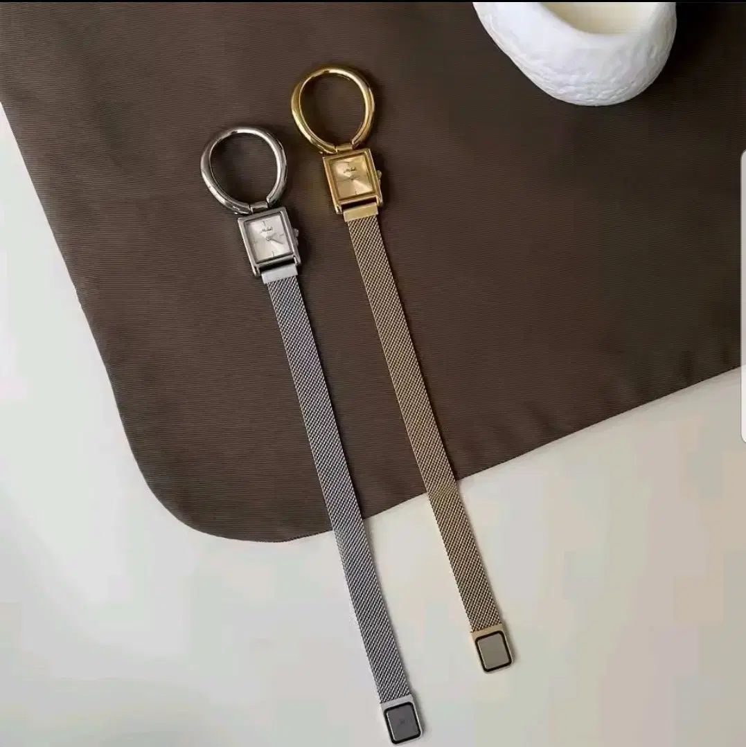  レディース デザイン メタル 麻 マグネティック 時計 金属ベルト 時計