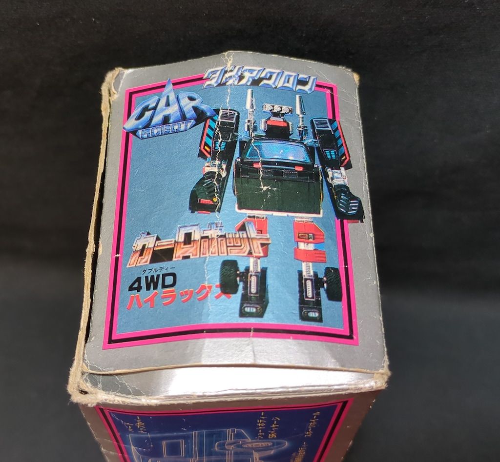  タカラ カーロボット 4 WDハイラックス青 その他 ロボット