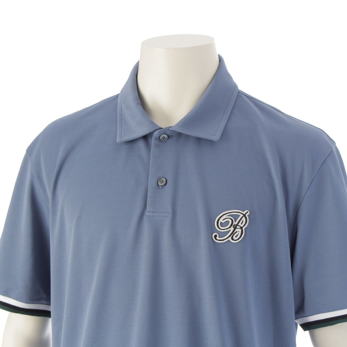 ベルルッティ ロゴ 半袖 ポロシャツ トップス R24JPS58JBAN ブルー L