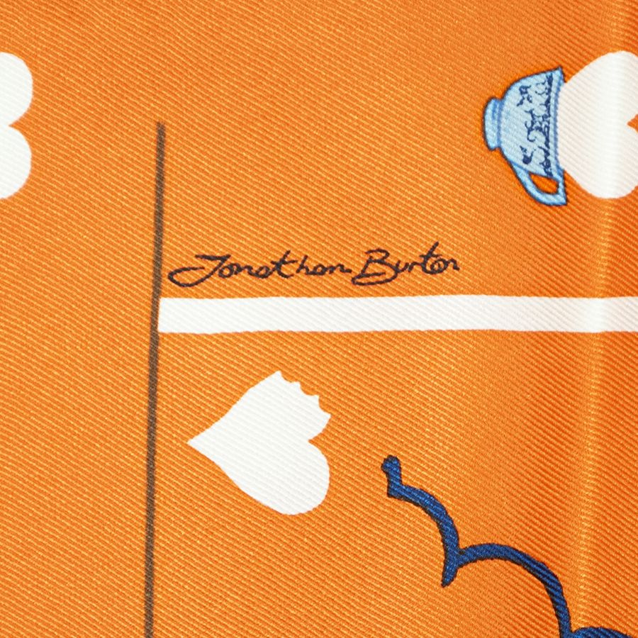 HERMES エルメス カレ70 Tea Time（ ティータイム） 943782S スカーフ