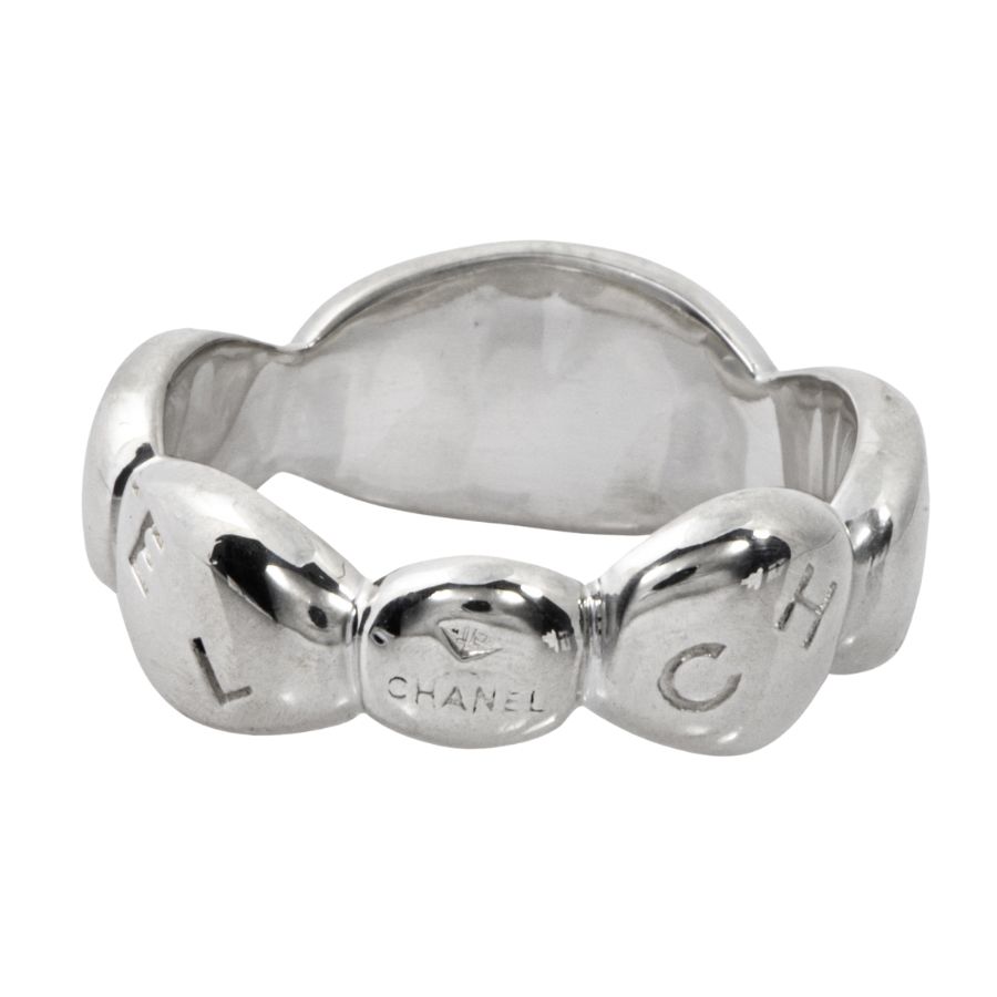 CHANEL シャネル カメリアリング シルバーサイズ7号ヴィンテージ CHANEL シャネル カメリアリング シルバーサイズ7号ヴィンテージ