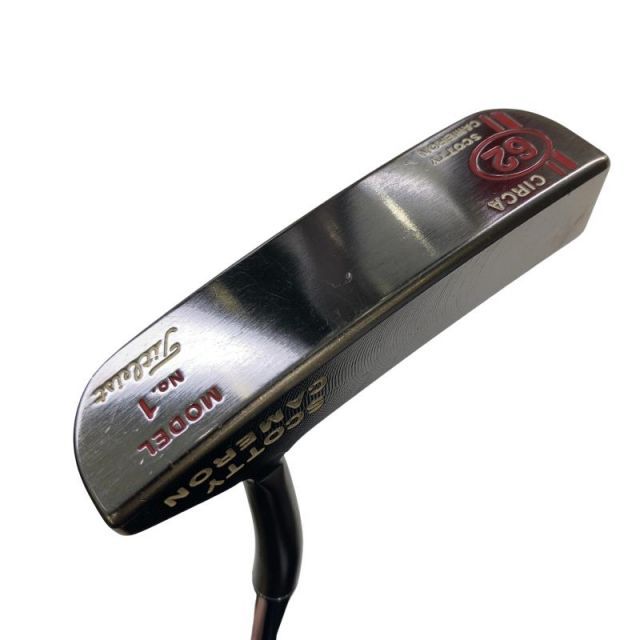 タイトリスト SCOTTY CAMERON CIRCA 62 No 1 2007 パター PT スチール フレックスその他 メンズ 男性用 右利き 右用 Dランク ゴルフクラブ