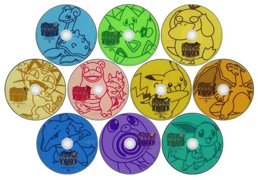 アニメDVD ポケモン ベストコレクションDVD オレンジ諸島編 全10巻セット