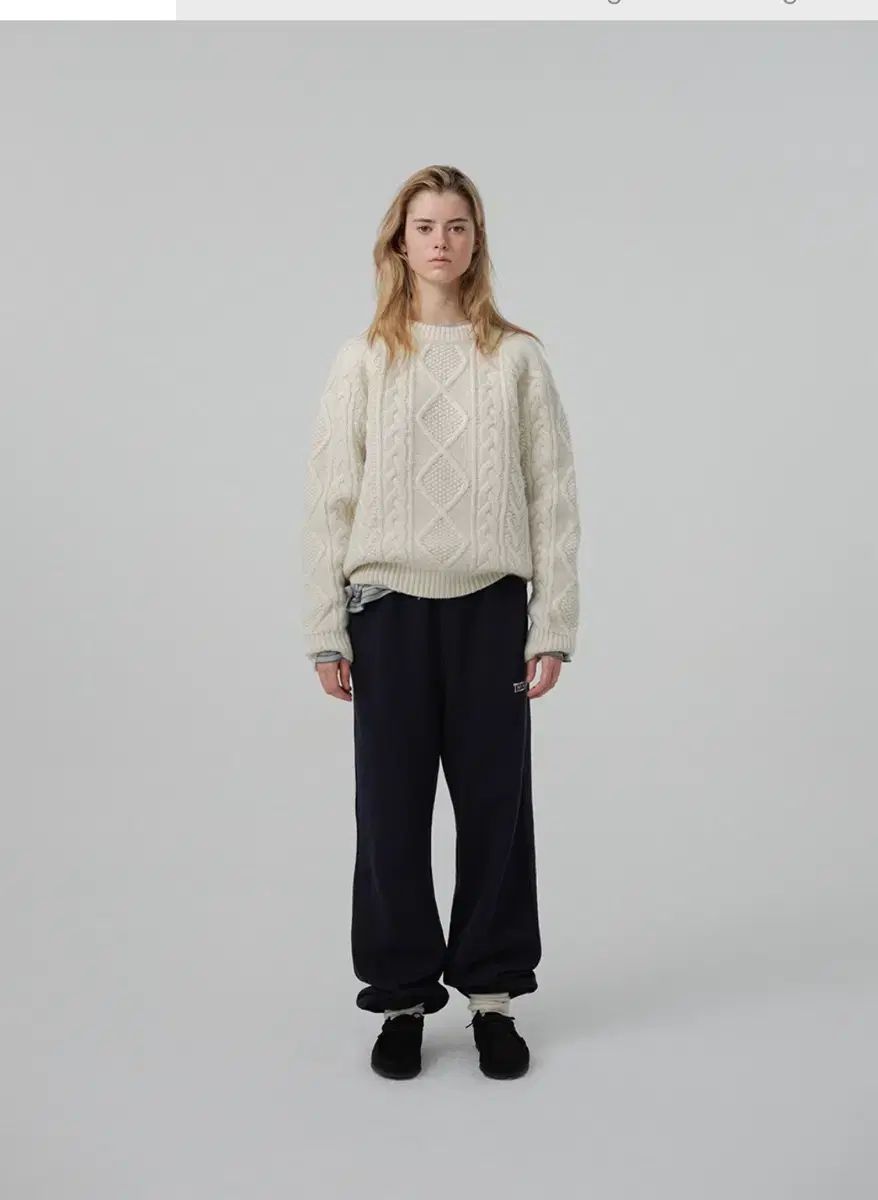 ザ バーネット スウェットパンツ ネイビー