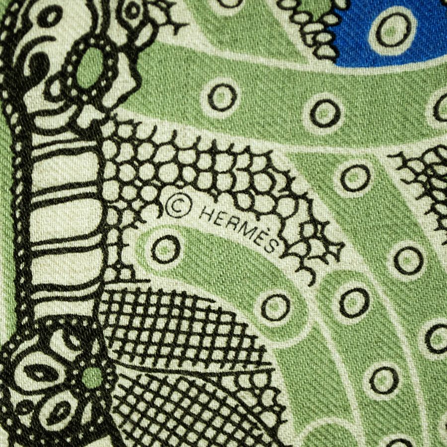 HERMES エルメス カレジェアン Selle de Dignitaire Bandana 高官の鞍