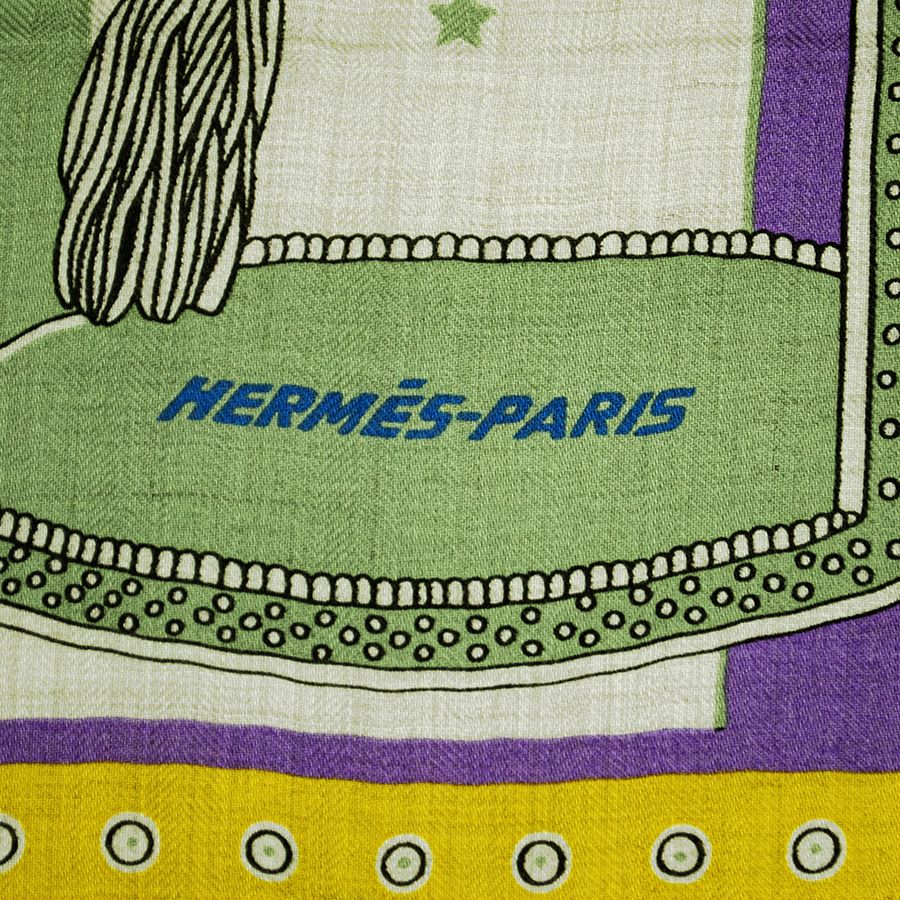 HERMES エルメス カレジェアン Selle de Dignitaire Bandana 高官の鞍
