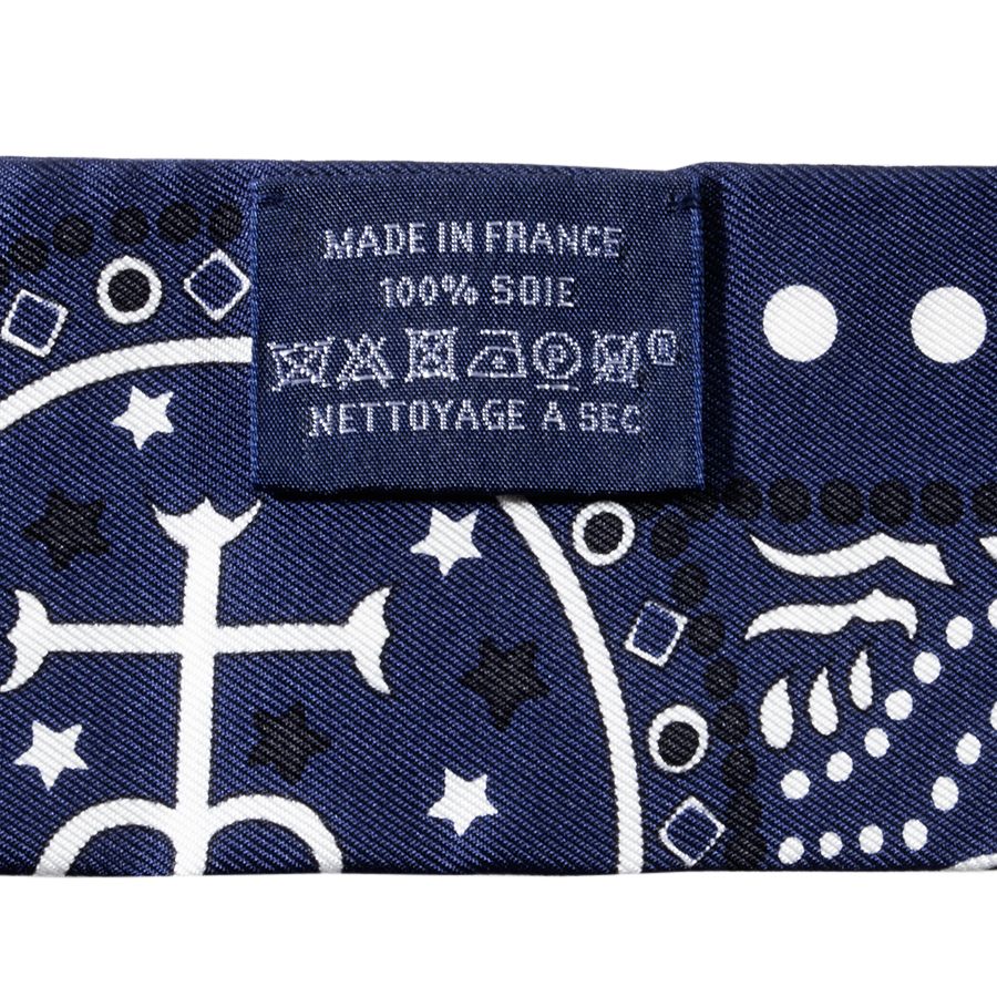 HERMES エルメス Entre Ciel et mer Bandana 空と海の間 バンダナ