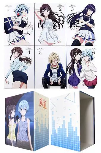 アニメBlu-ray Disc 風夏 初回仕様版 全6巻セット(Amazon.co.jp全巻