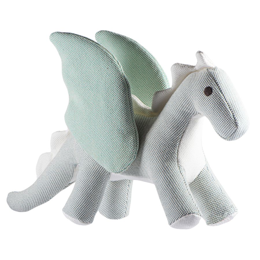 HERMES エルメス ドラゴン エポペ 02 ぬいぐるみ トワルH 2025 SS ブルー