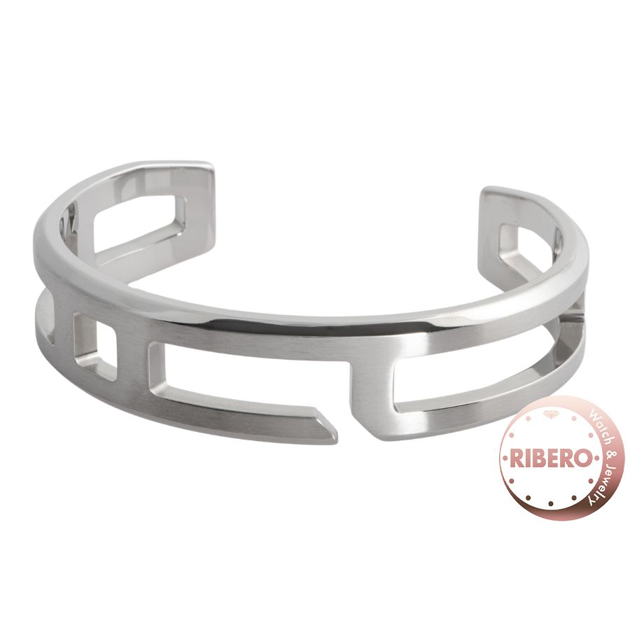 HERMES エルメス Play プレイ バングル シルバー【中古】 - メルカリ