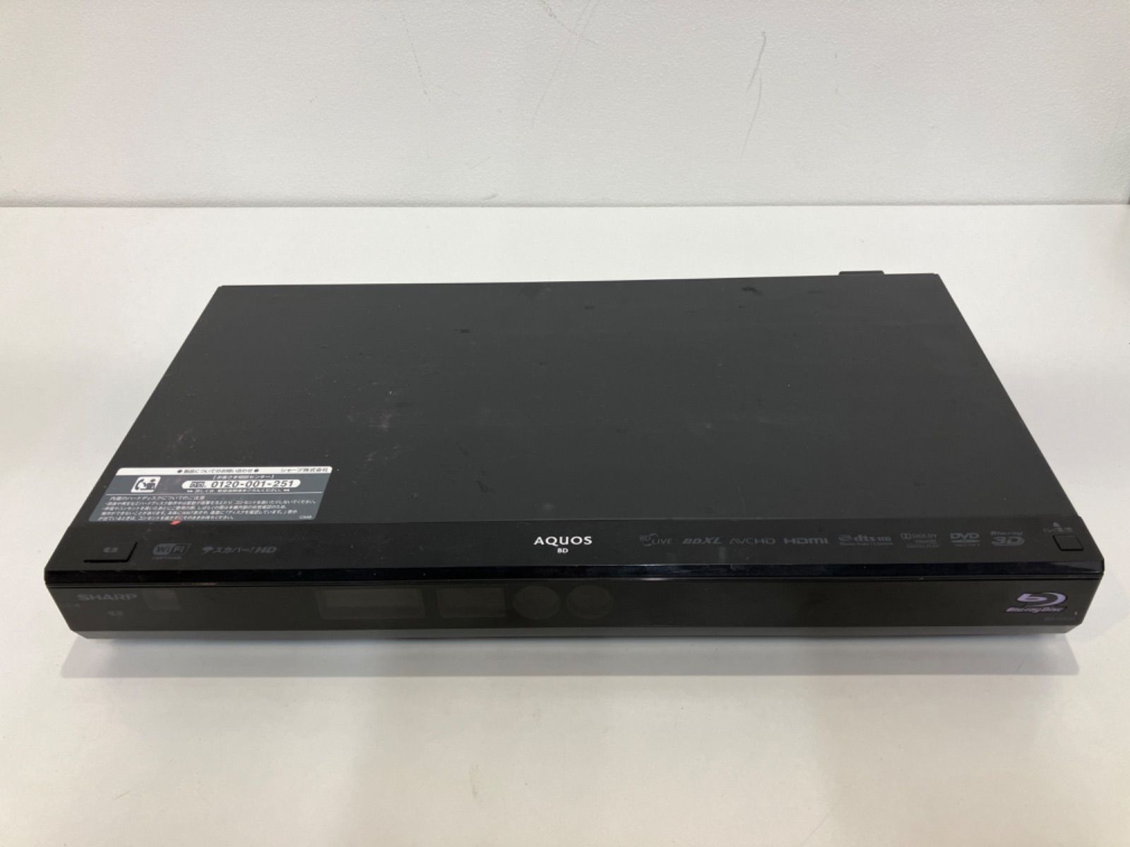 ☆シャープ AQUOSブルーレイ BD-W500 - メルカリ