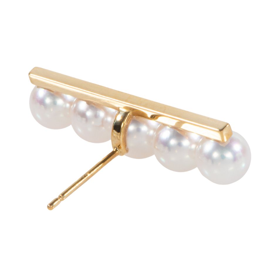 TASAKI タサキ ンス プラス イヤリング E 4463 18 KYG ピアス ホワイト ゴールド デイリー使い ピアス(両耳用) 