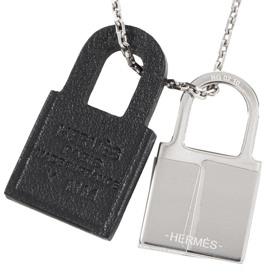 HERMES エルメス オーケリーPM ペンダント ネックレス シルバー