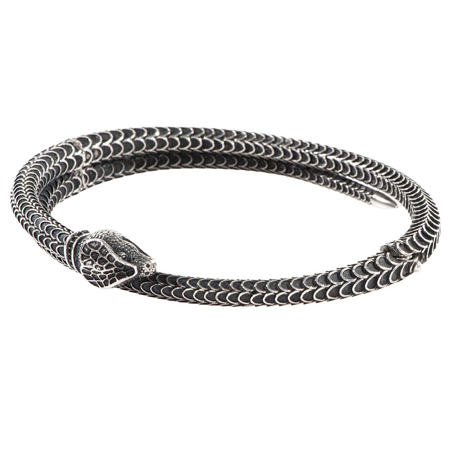 グッチ　ガーデン　バングル　ブレスレット GUCCI グッチ ガーデン シルバー スネーク バングル ブレスレット