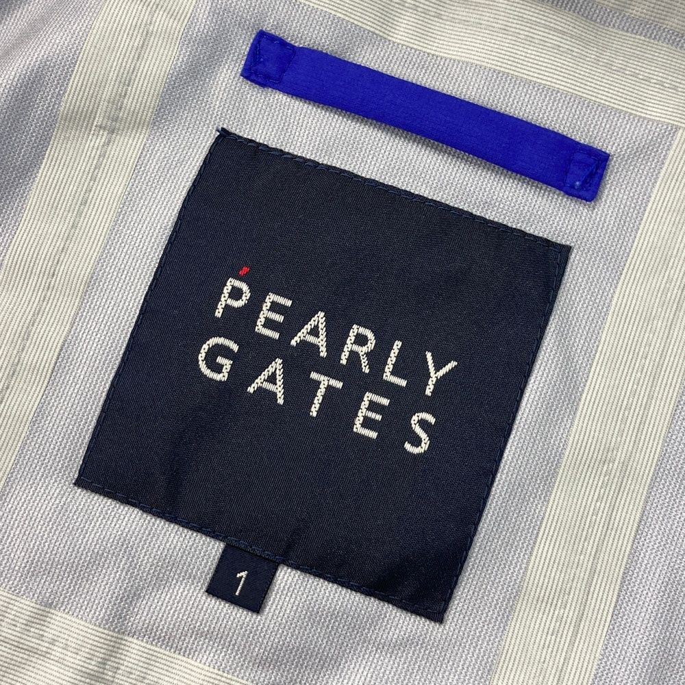 サイズ：1 PEARLY GATES パーリーゲイツ ナイロン ジップパーカー