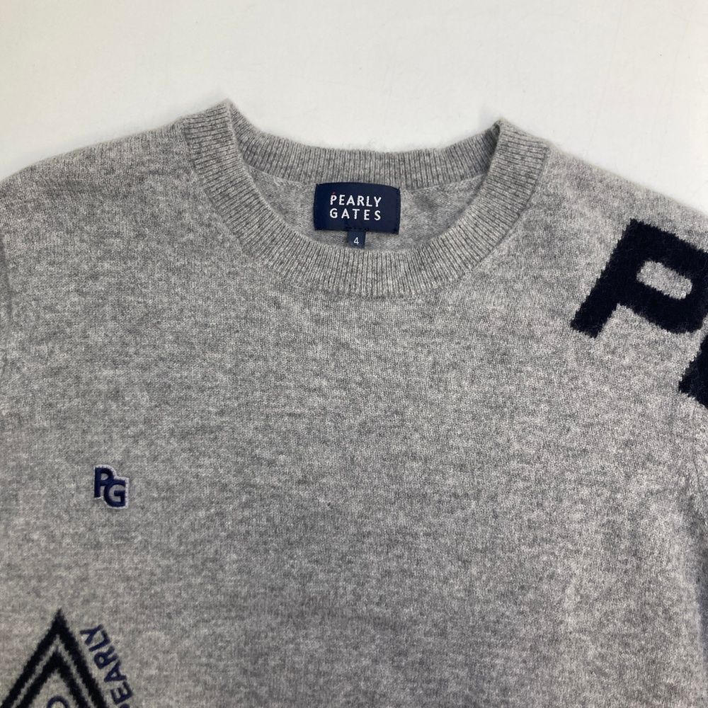 サイズ：4 PEARLY GATES パーリーゲイツ 2024年 ニット セーター