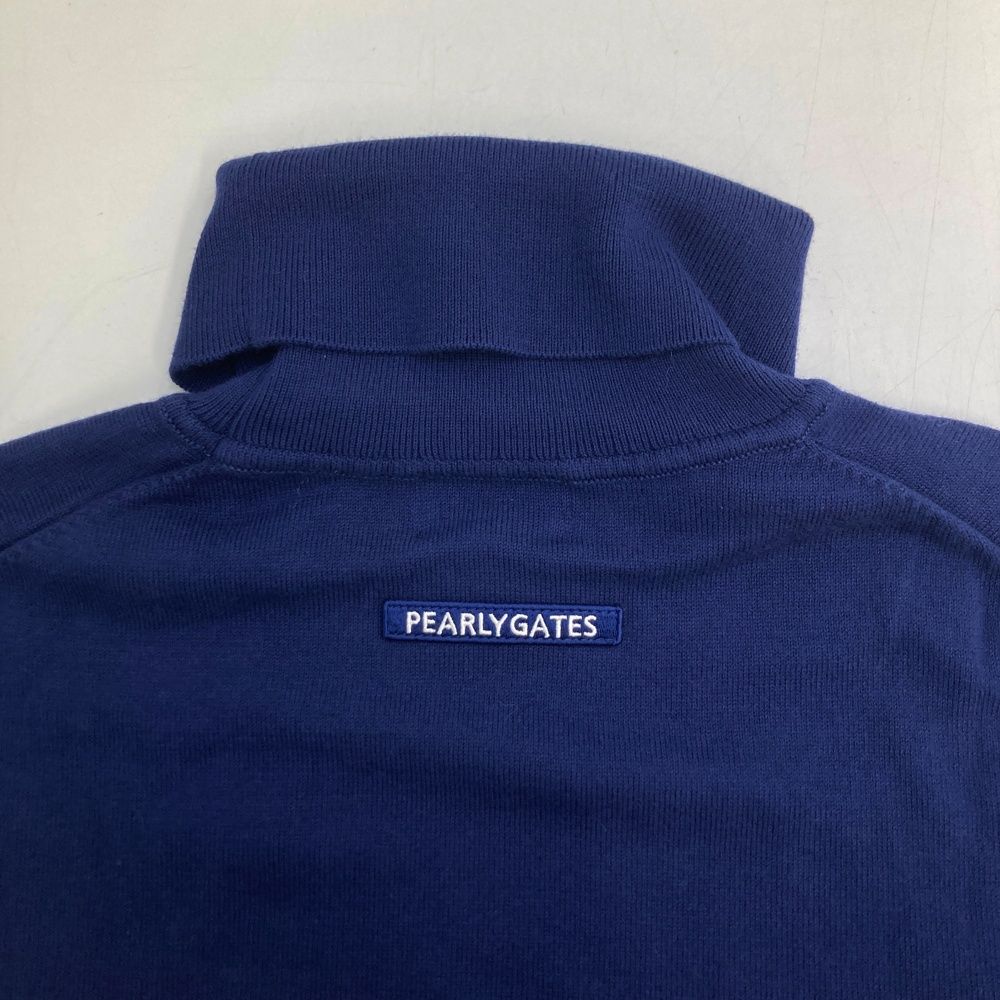 サイズ：4 PEARLY GATES パーリーゲイツ タートル ニット セーター