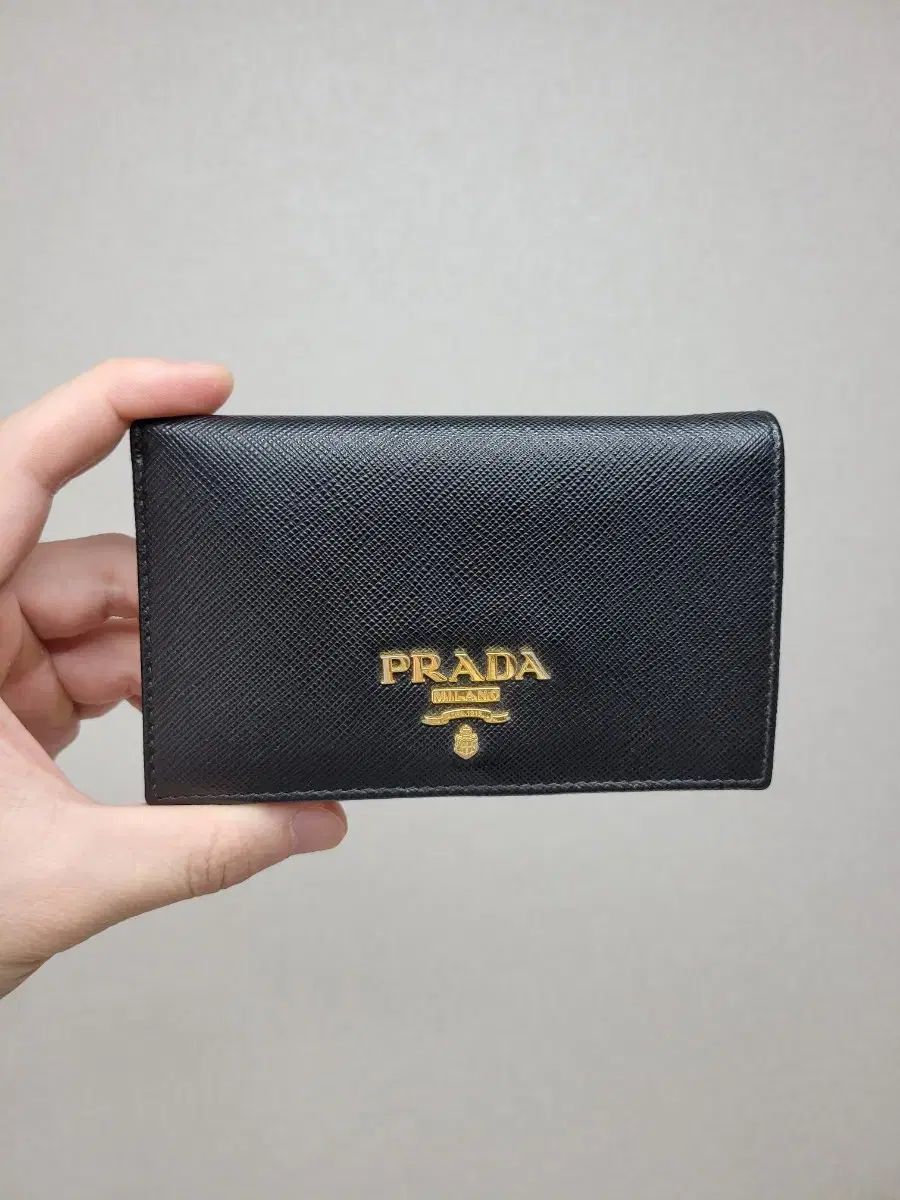 デパート PRADA プラダ サフィアーノ カード 中 財布
