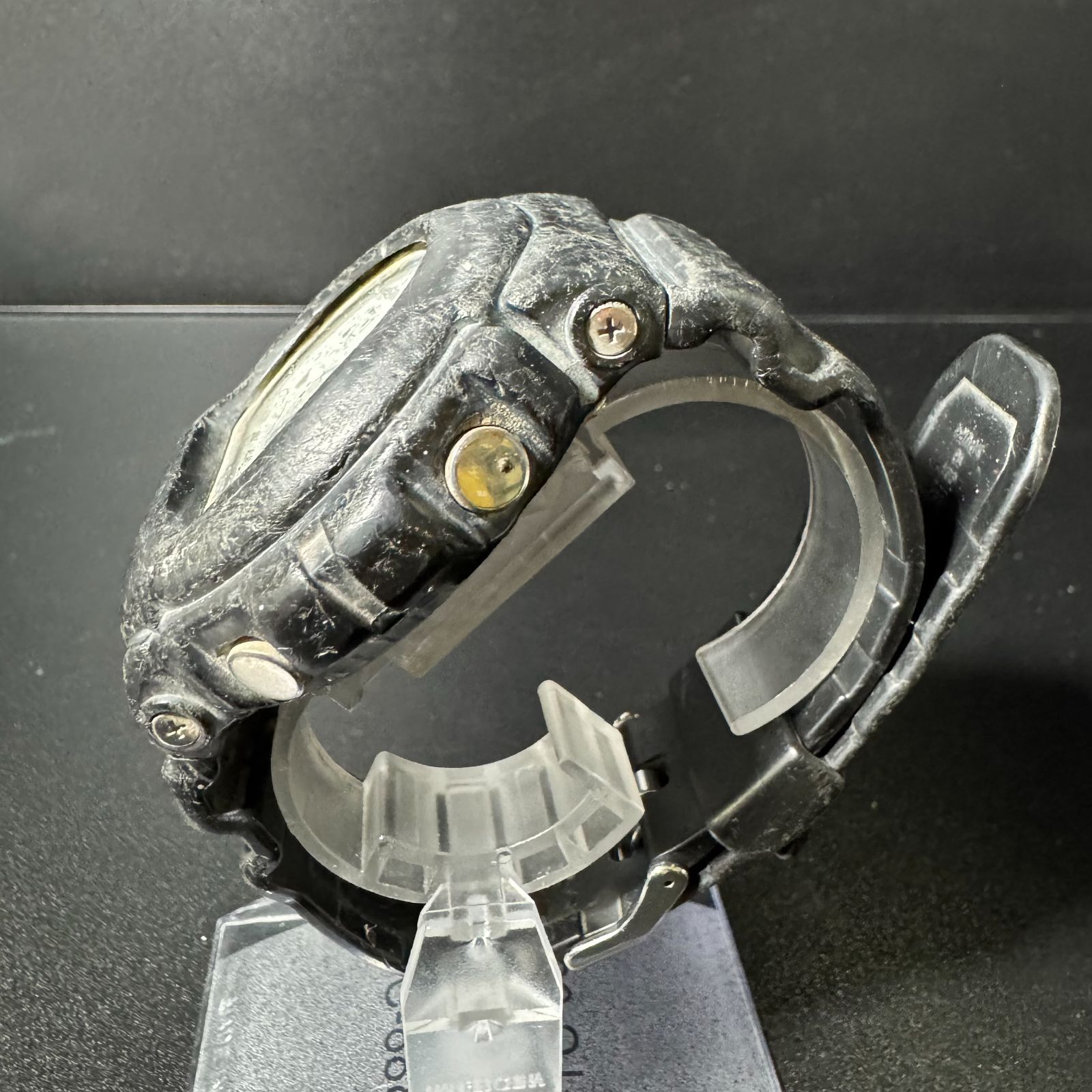  カシオ GショックQZ 白文字盤 不動 腕時計(アナログ) 時計