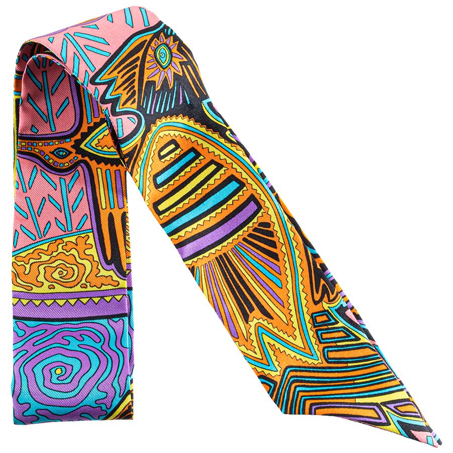 HERMES エルメス Legende Kuna Peuple De Panama パナマのクナ族の伝説