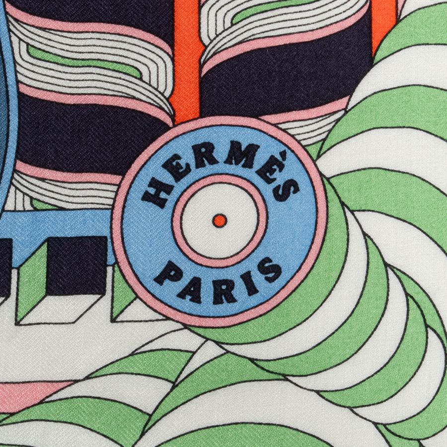 HERMES エルメス カレジェアン Harnais en Rosace ハーネスの薔薇窓