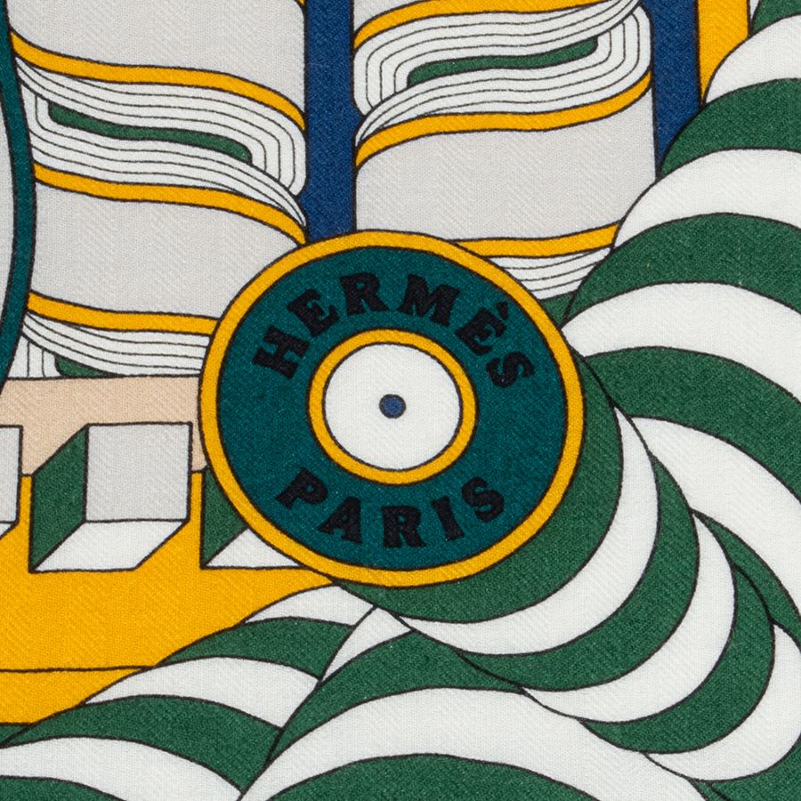 HERMES エルメス カレジェアン Harnais en Rosace ハーネスの薔薇窓