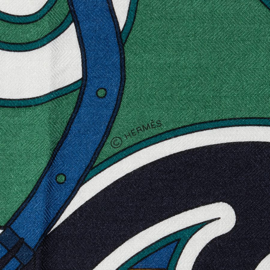 HERMES エルメス カレジェアン Harnais en Rosace ハーネスの薔薇窓