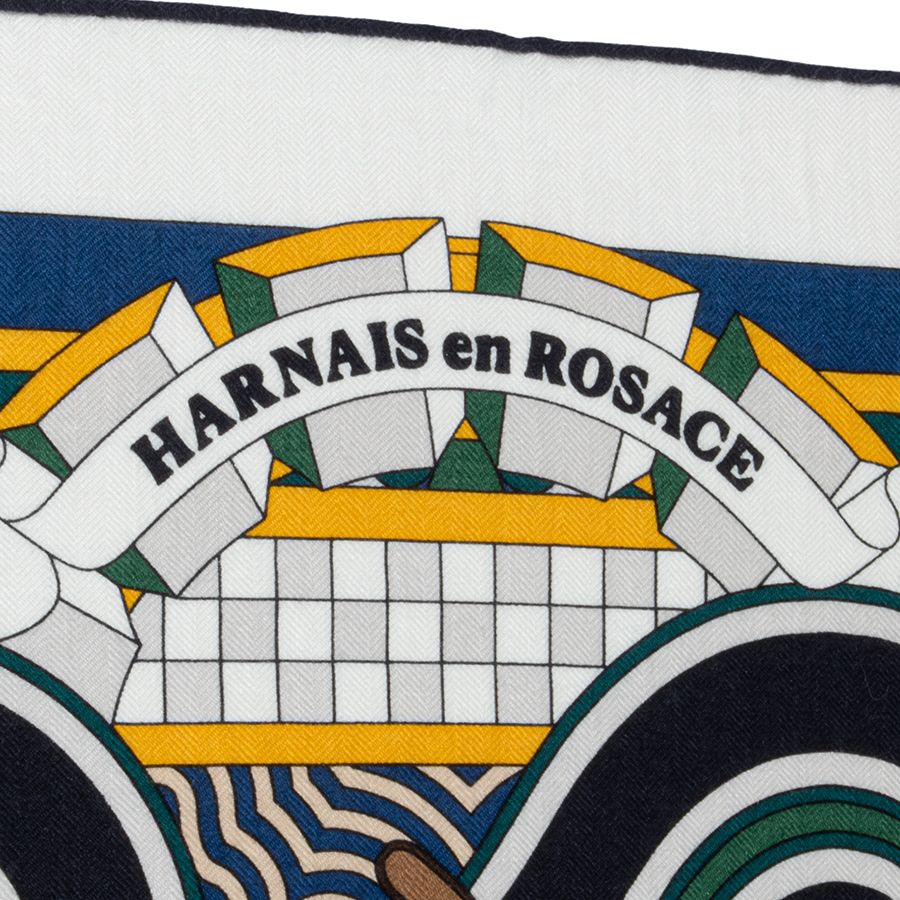 HERMES エルメス カレジェアン Harnais en Rosace ハーネスの薔薇窓