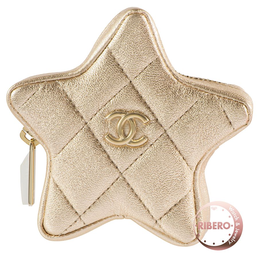 CHANEL シャネル スター ポーチ その他ファッション雑貨 ゴールド
