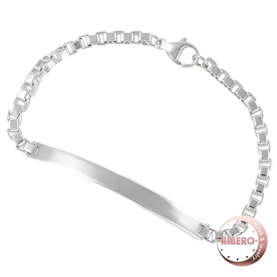 TIFFANY Co ティファニー ベネチアン リンク ID ブレスレット シルバー