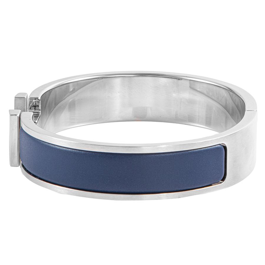 エルメス クリックH バングル ブルー・ボレール エナメルブレスレット 《クリックH》 | Hermès - エルメス-公式サイト