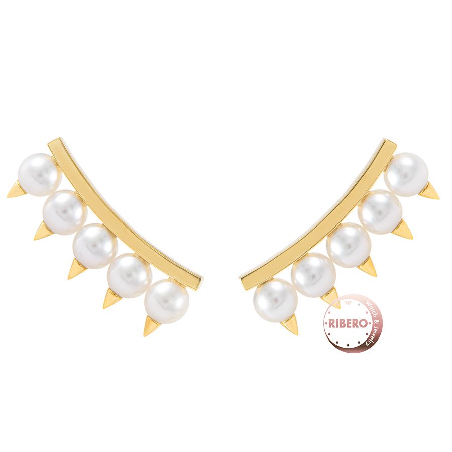 TASAKI タサキ デインジャー プラス イヤリング E 4385 18 KYG ピアス ホワイト ゴールド