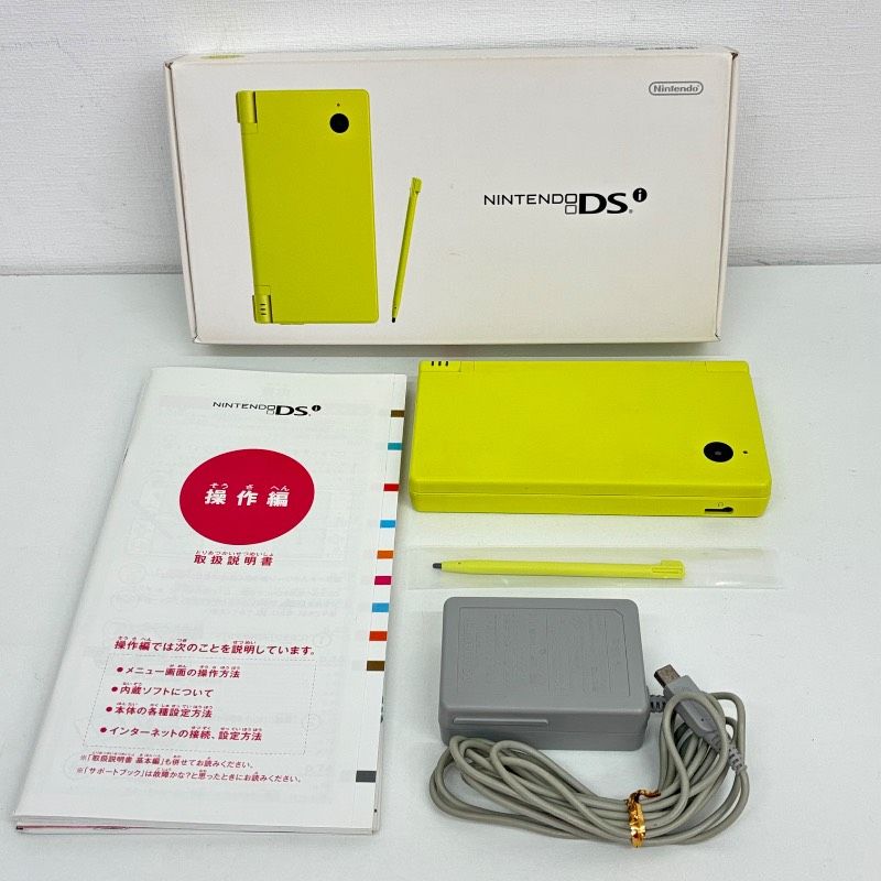 初期化済み/動作品】 Nintendo DSi TWL-001 Lime Green 任天堂