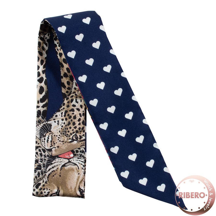 HERMES エルメス Jungle Love ジャングル ラブ 063513 S 20 ツイリー スカーフ ネイビー マルチカラー