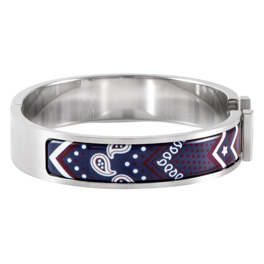 HERMES エルメス エナメルブレスレット クリックHH バングル バンダナ