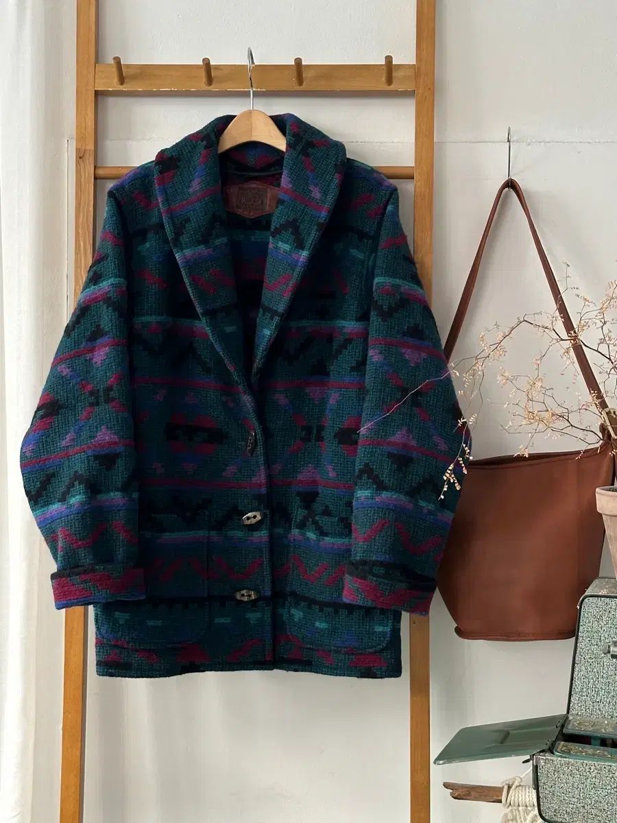 90 s ウールリッチ アズテック ジャケット