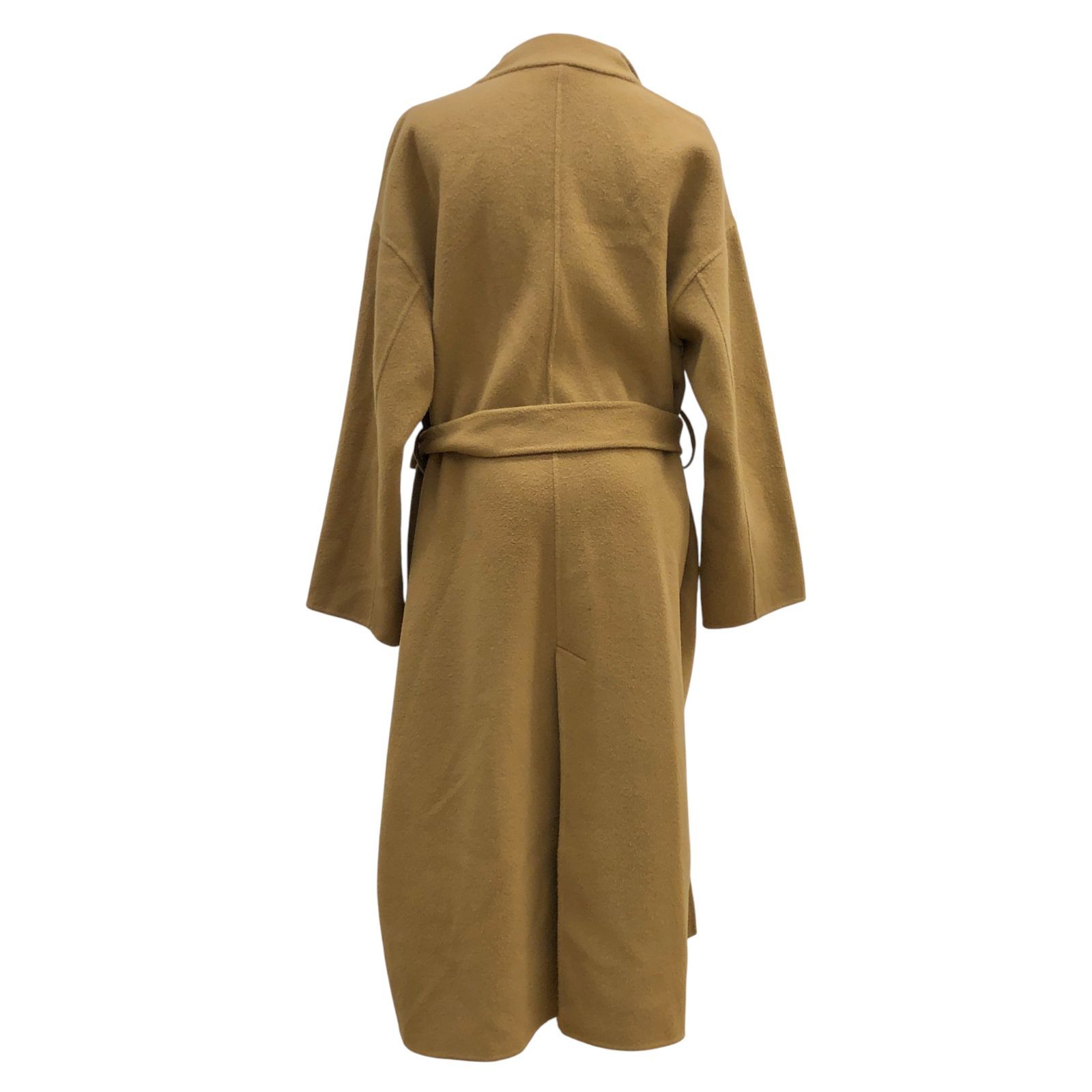 ZK24 ROPE ロペ シャルムビーバーロングリバーコート ブラウン サイズ